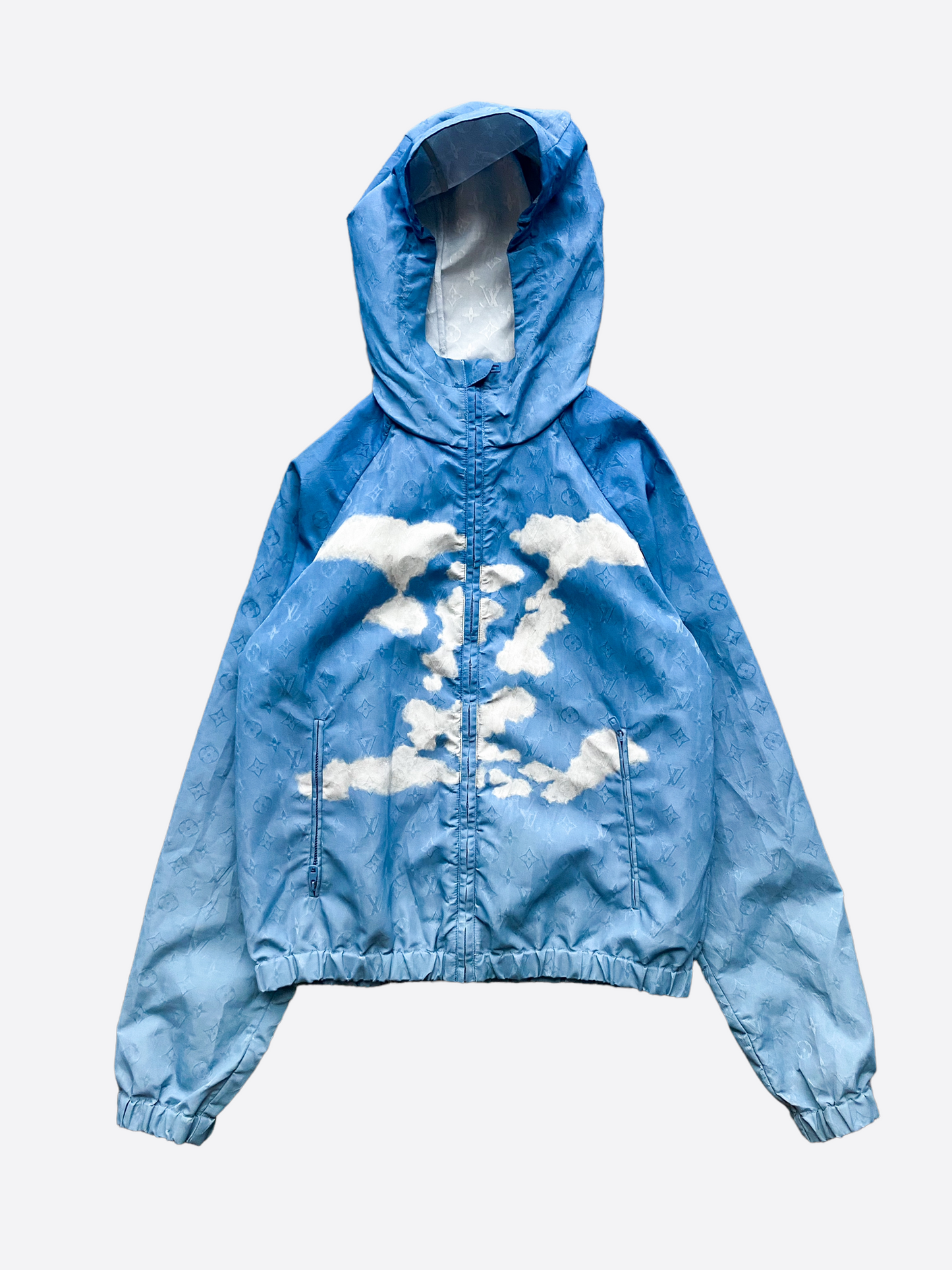 Louis Vuitton Blue Monogram Cloud Windbreaker