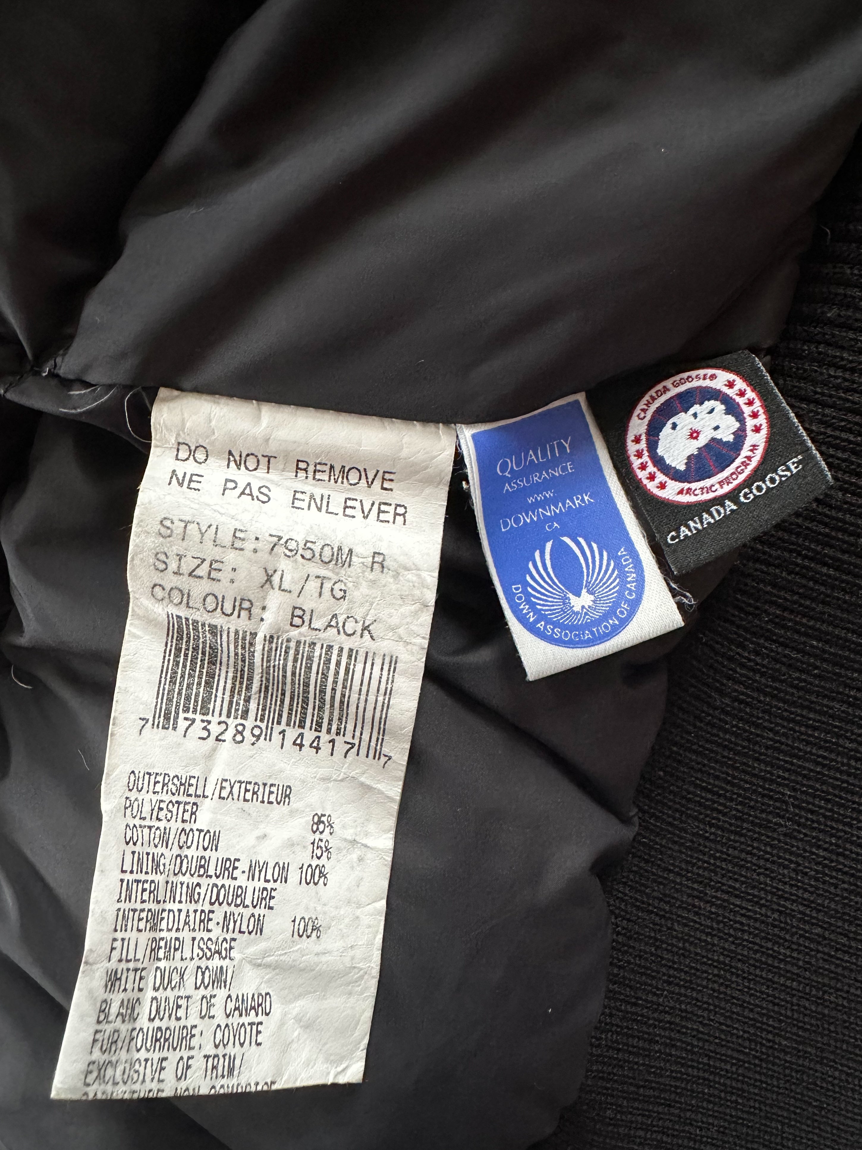 Canada goose discount style 7950m r