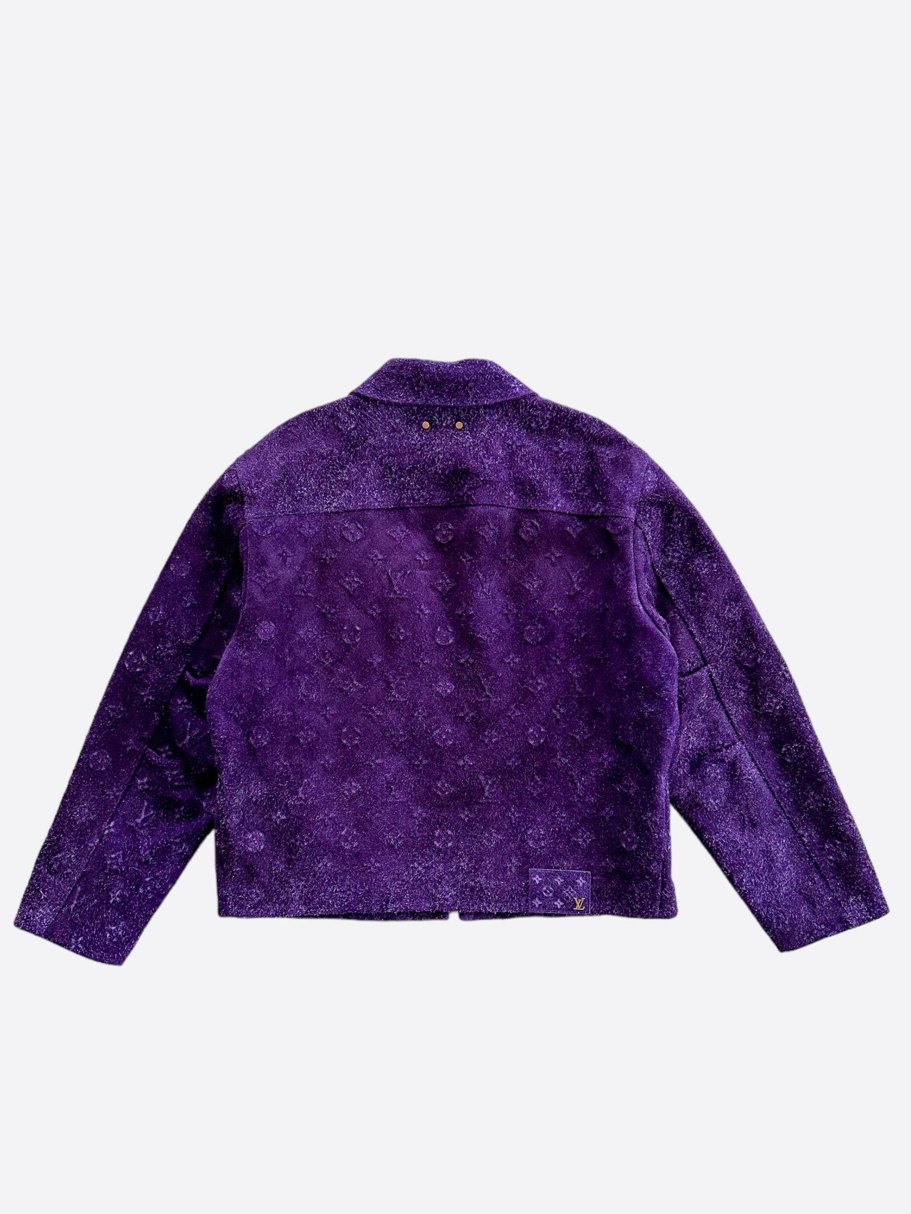 Purple louis vuitton on sale jacket