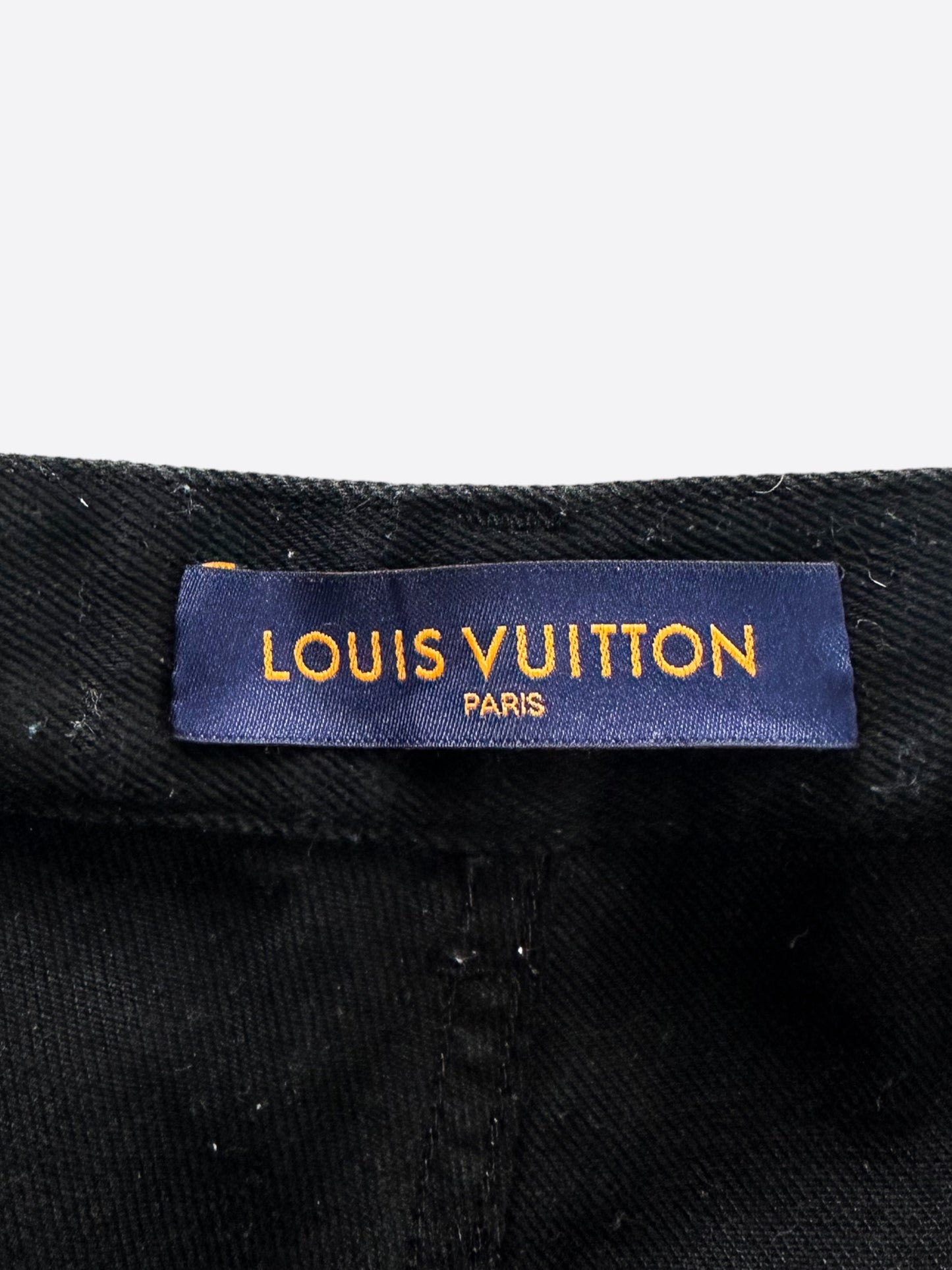 Louis Vuitton Black Monogram Carpenter Pants