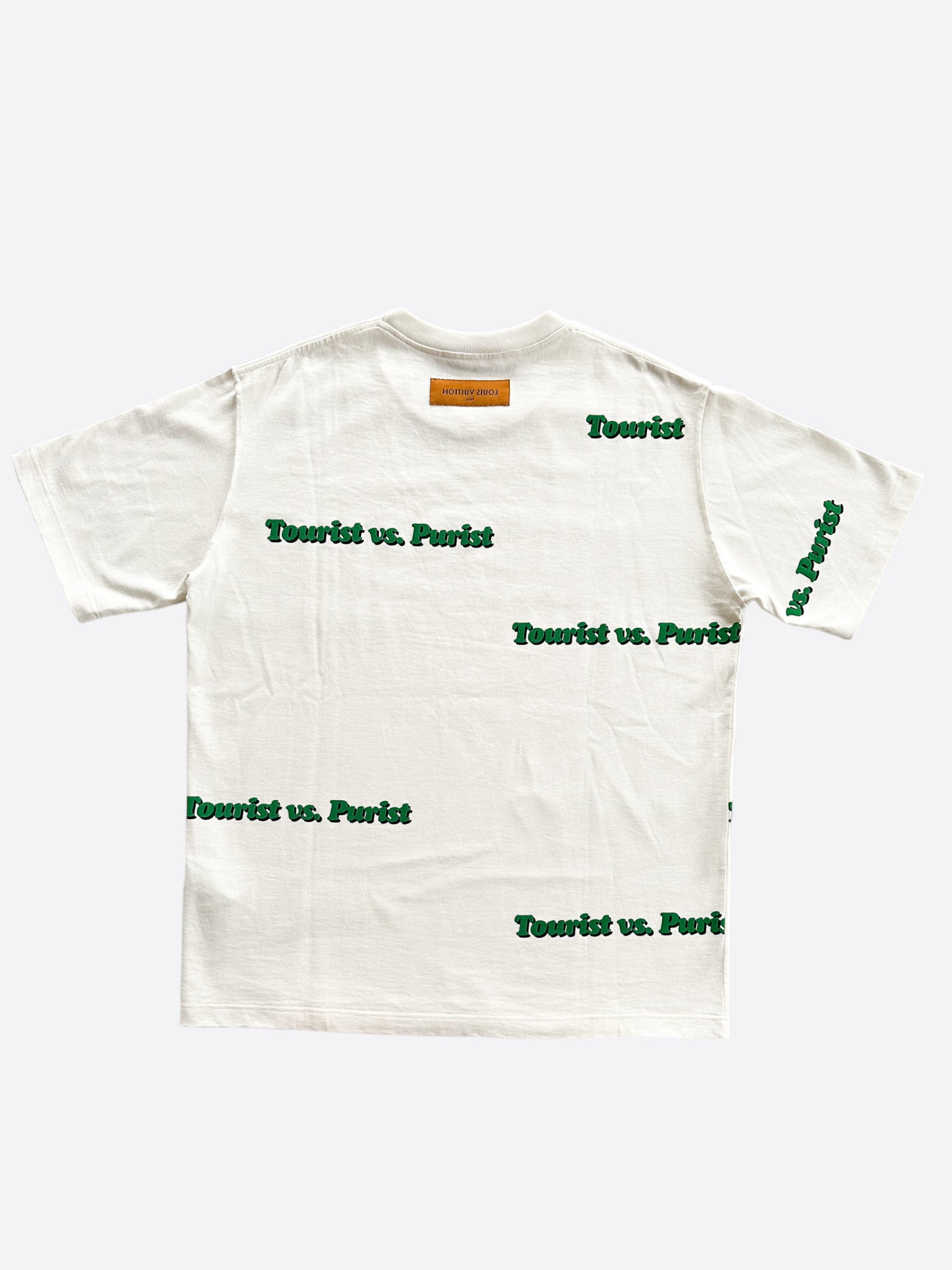 Louis Vuitton White Tourist Vs. Purist Tuffetage T-Shirt