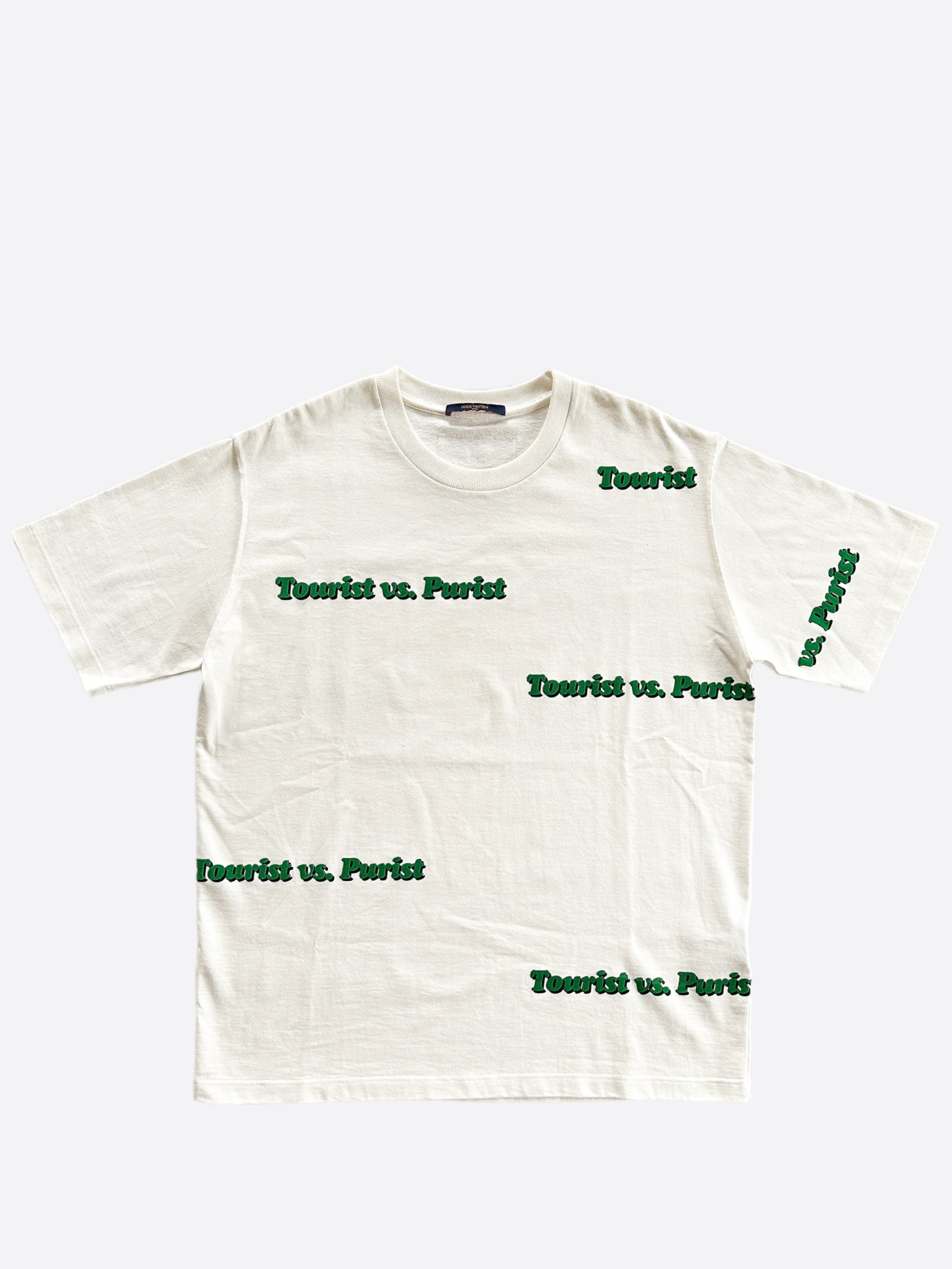 Louis Vuitton White Tourist Vs. Purist Tuffetage T-Shirt