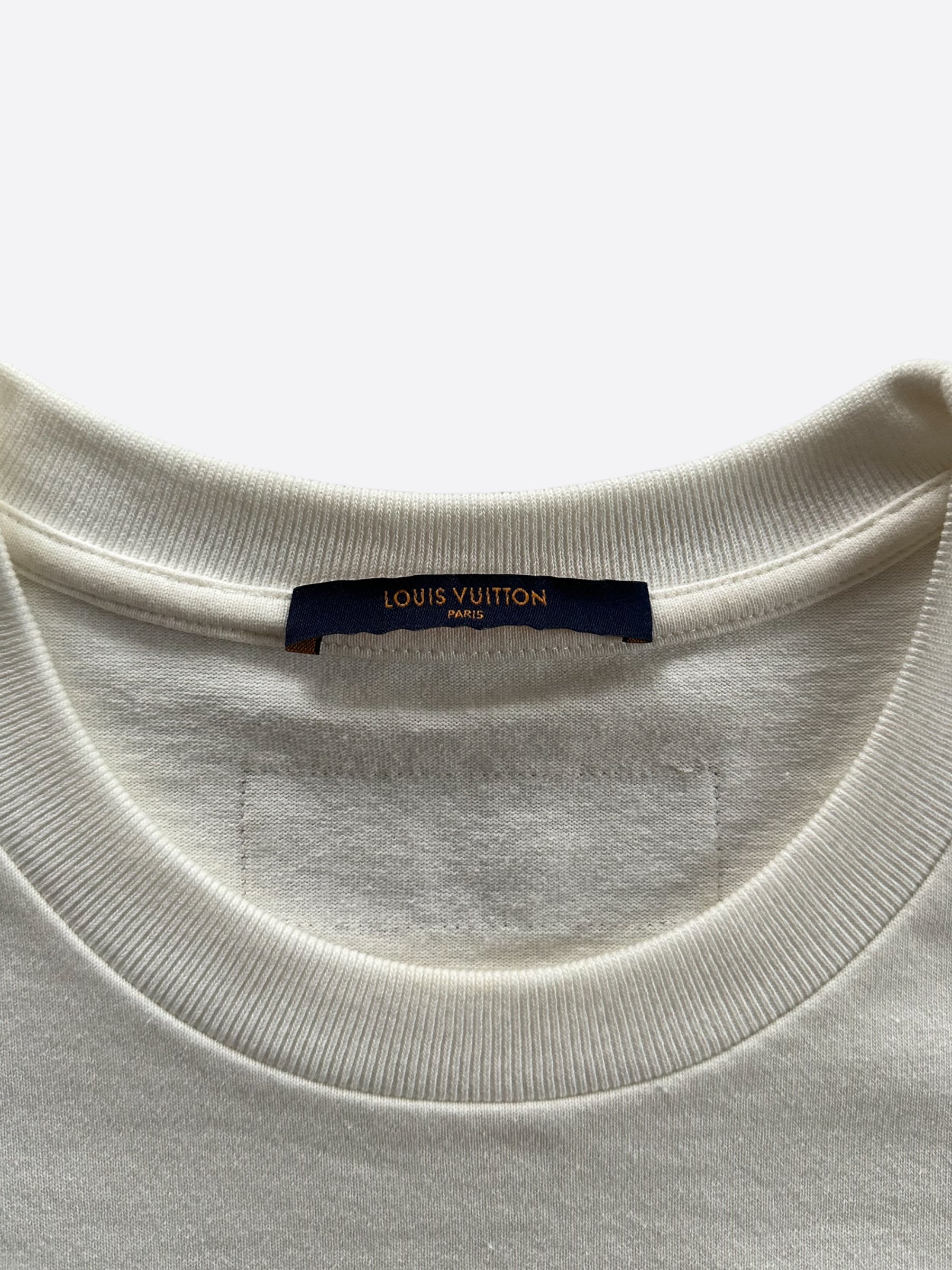 Louis Vuitton White Tourist Vs. Purist Tuffetage T-Shirt