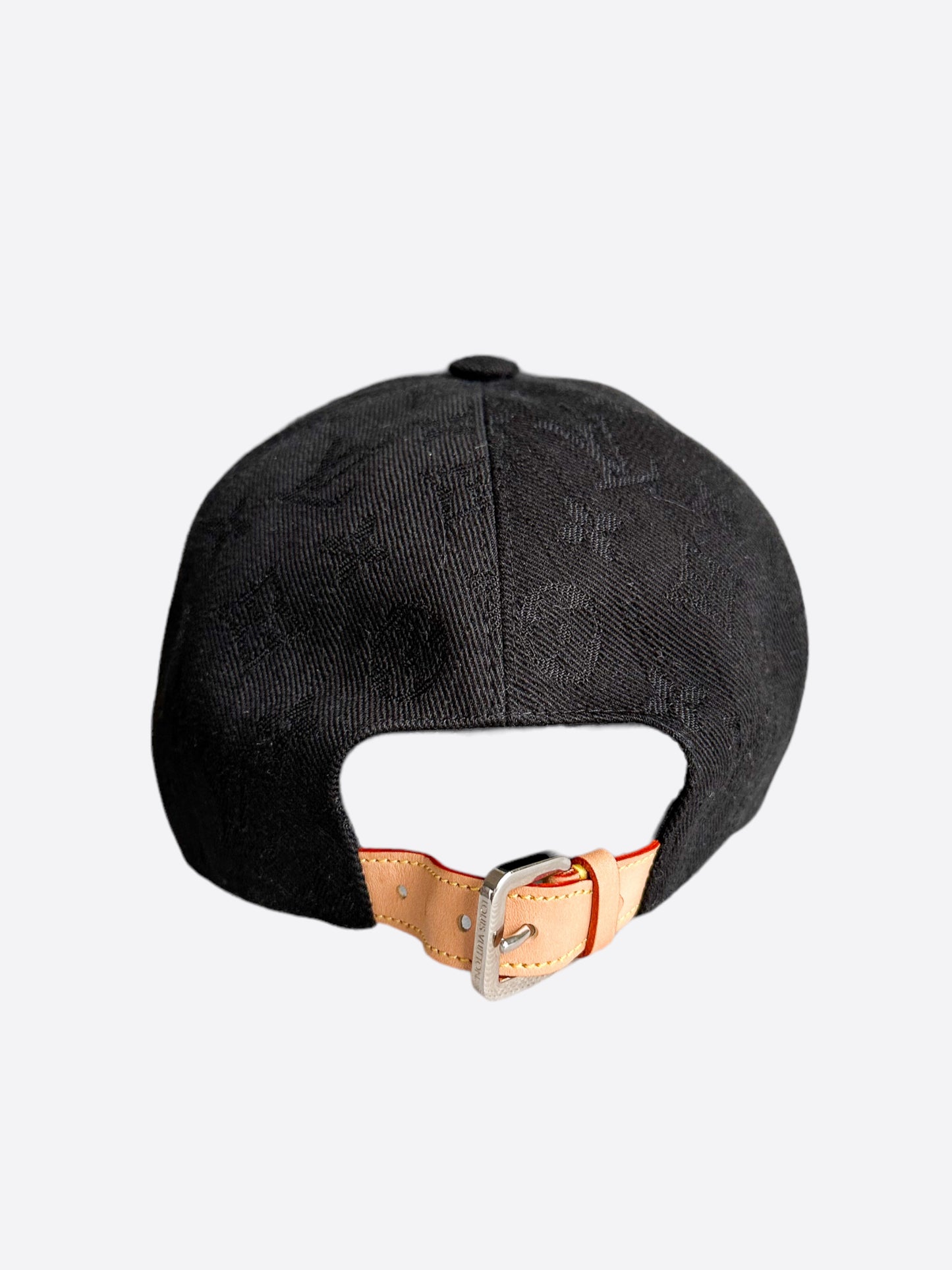 Louis Vuitton Black Monogram Essential Cap