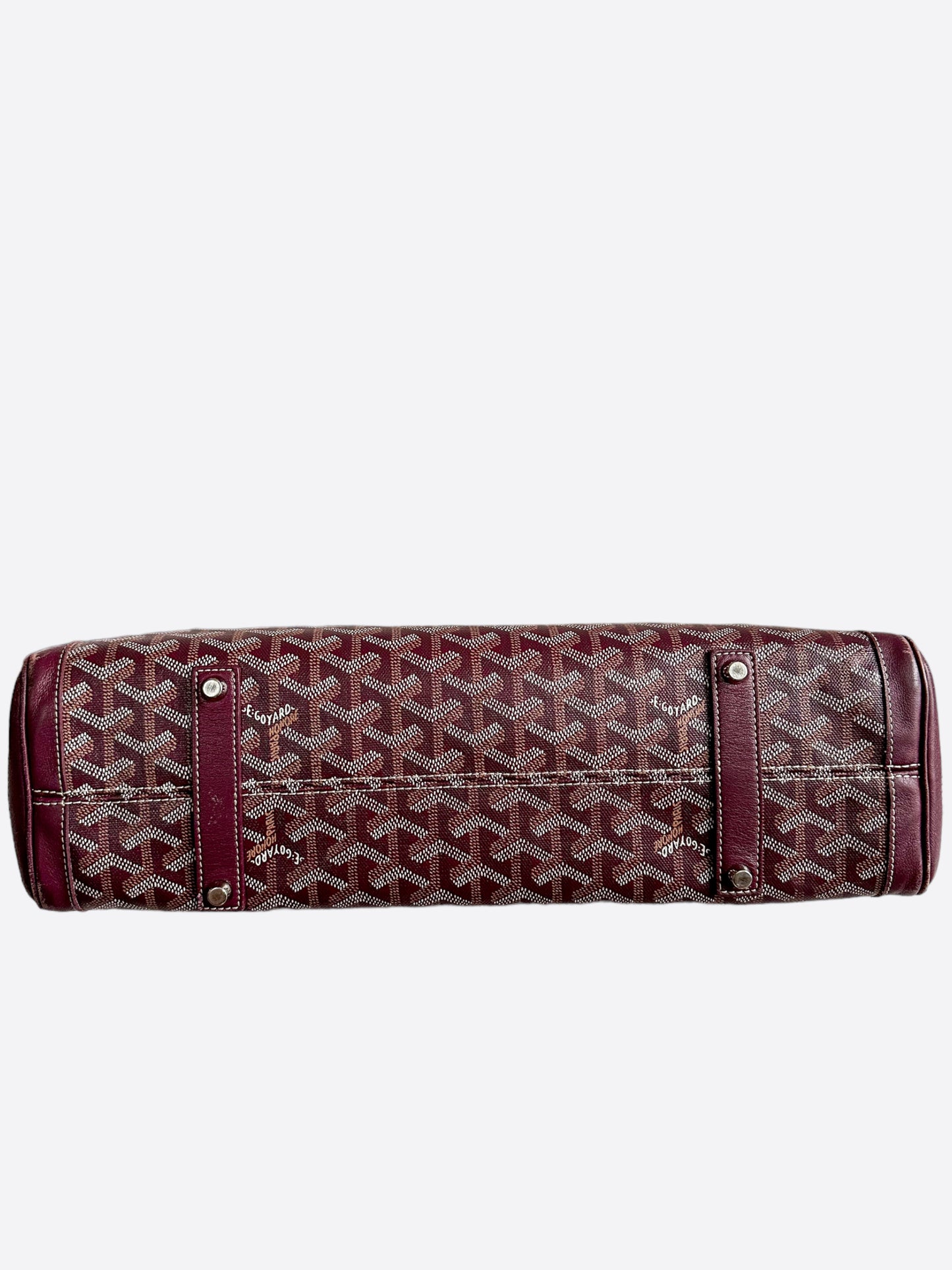 Goyard Burgundy Voltaire Tote Bag