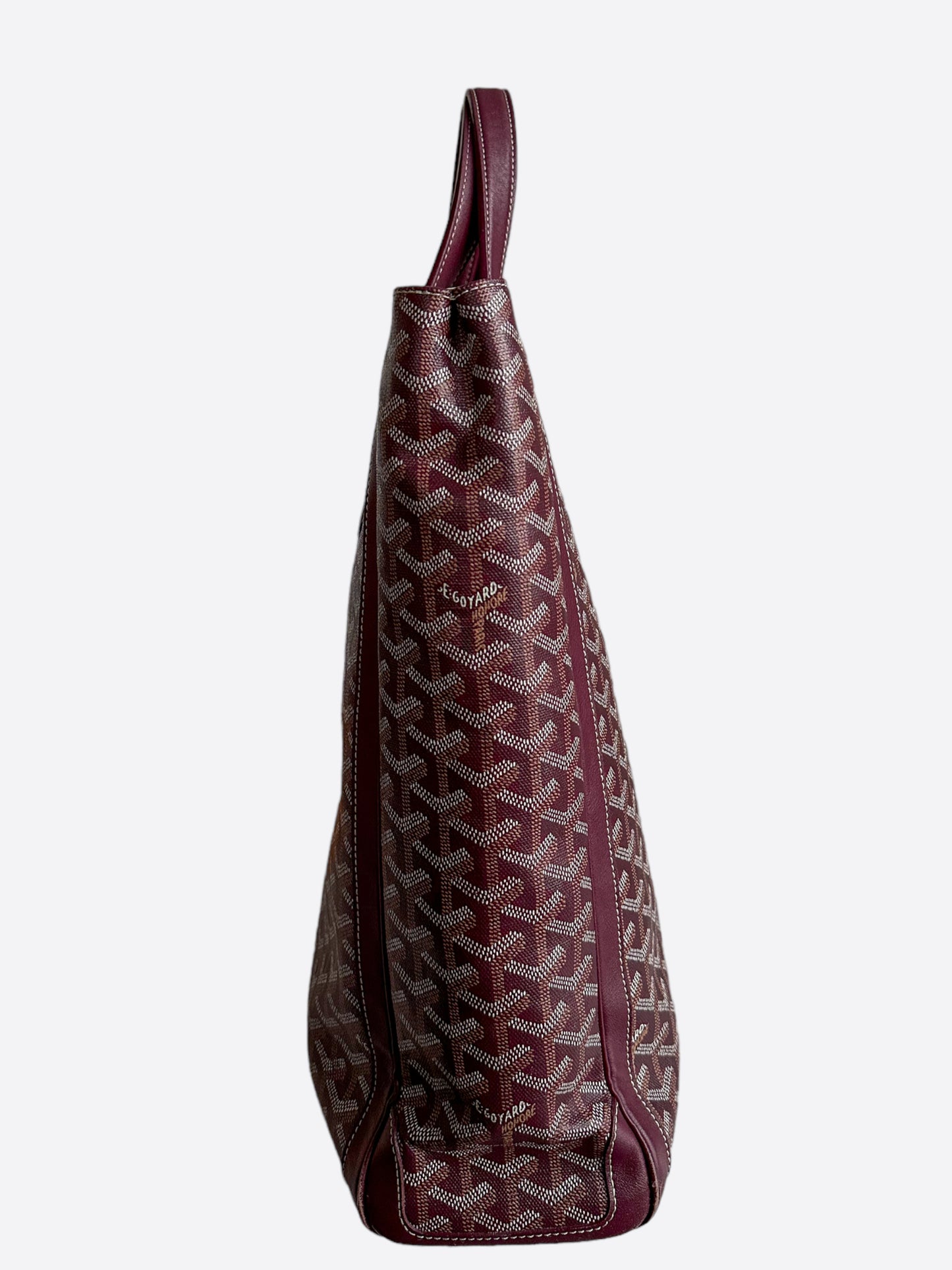 Goyard Burgundy Voltaire Tote Bag