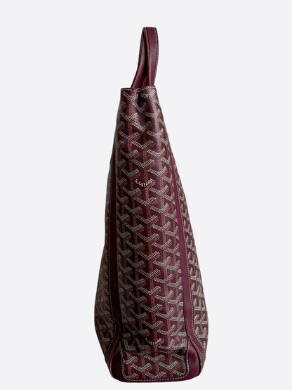 Goyard Burgundy Voltaire Tote Bag