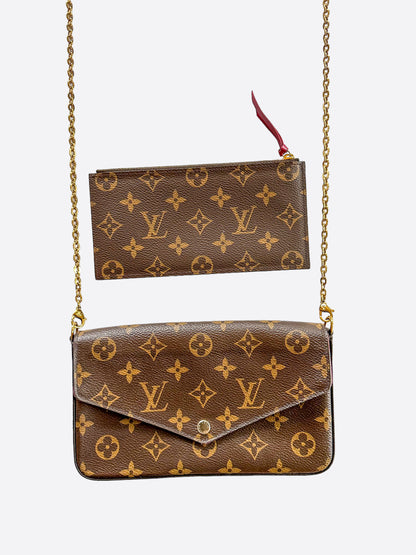 Louis Vuitton Brown Monogram Pochette Felicie