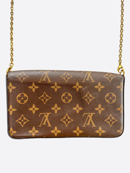 Louis Vuitton Brown Monogram Pochette Felicie