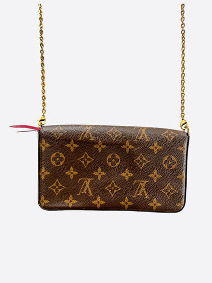 Louis Vuitton Brown Monogram Pochette Felicie