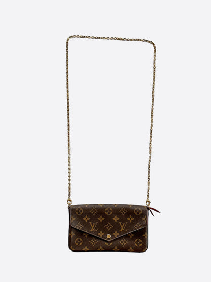 Louis Vuitton Brown Monogram Pochette Felicie