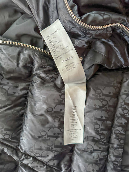 Dior Black Oblique Puffer Jacket