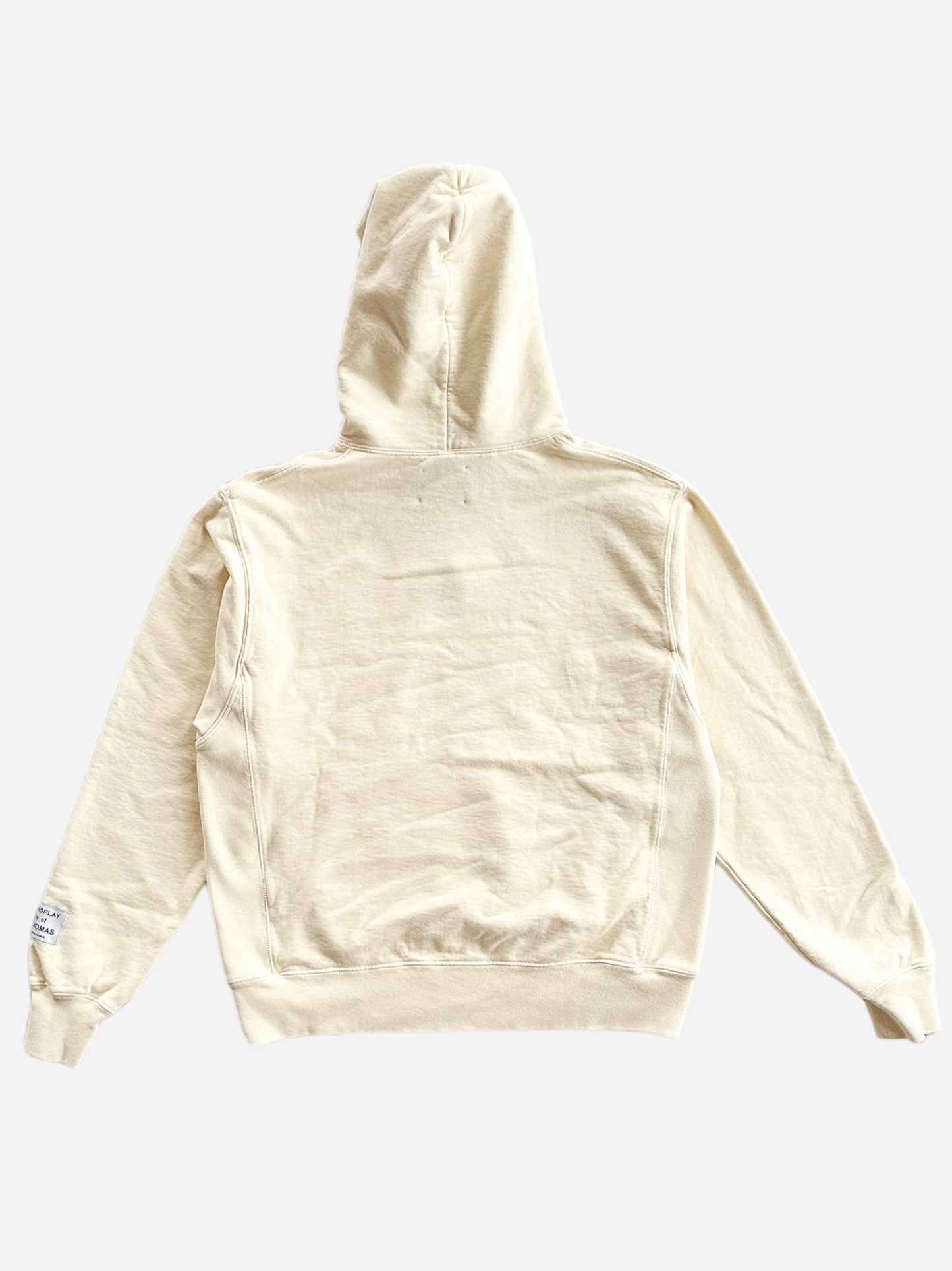 Gallery Dept Tan Upside Down Logo Hoodie