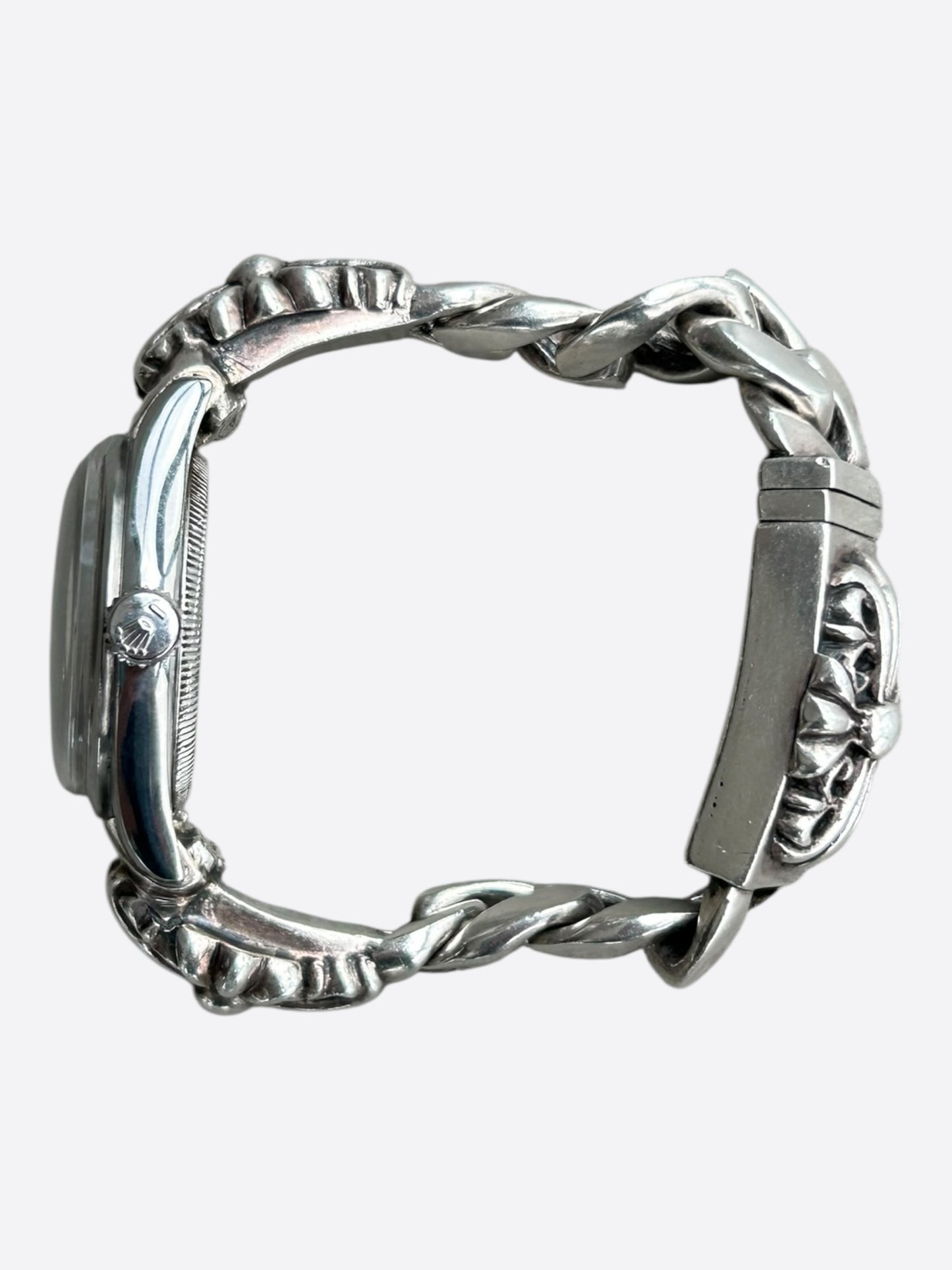 Chrome Hearts Rolex Black Dial Airking