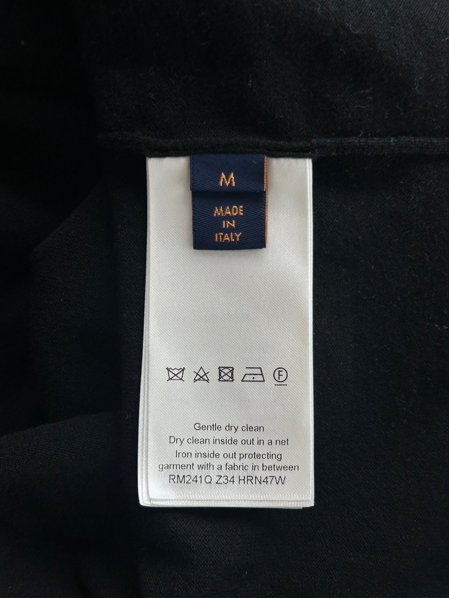 Louis Vuitton Black & White Signature Knit T-Shirt