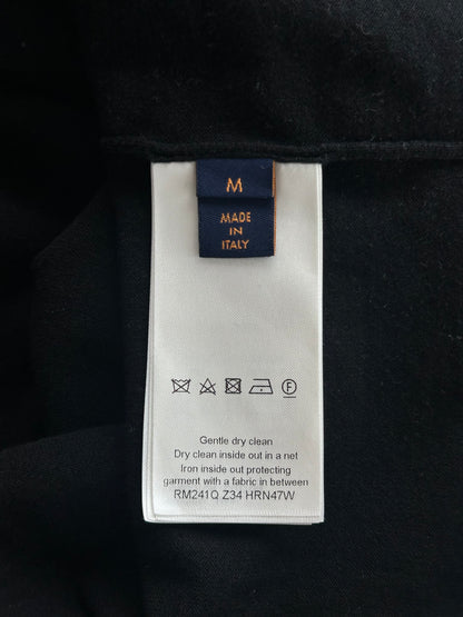 Louis Vuitton Black & White Signature Knit T-Shirt