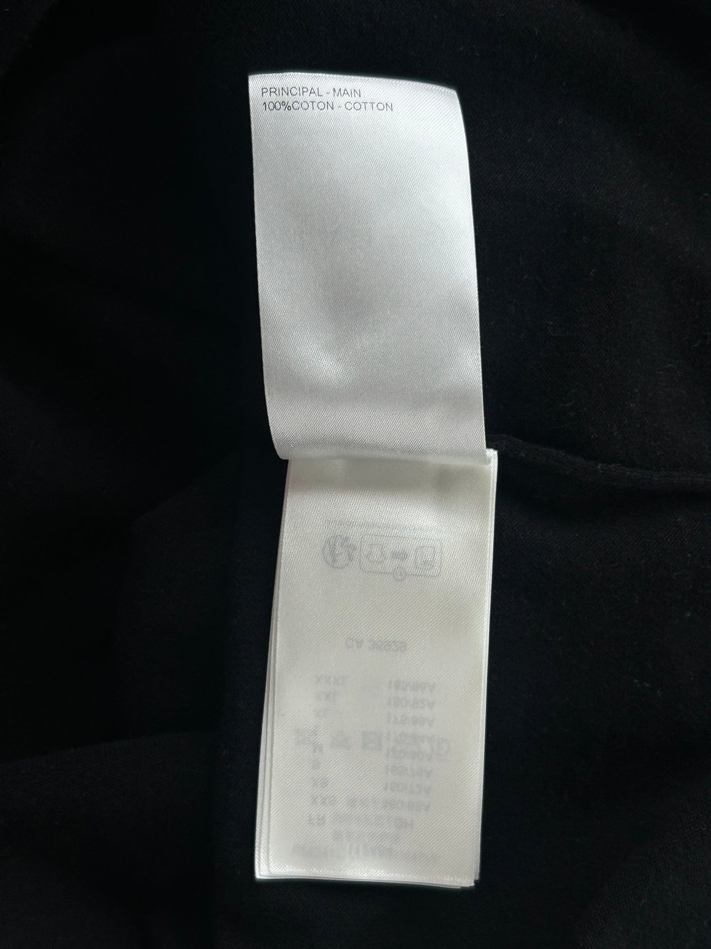 Louis Vuitton Black & White Signature Knit T-Shirt