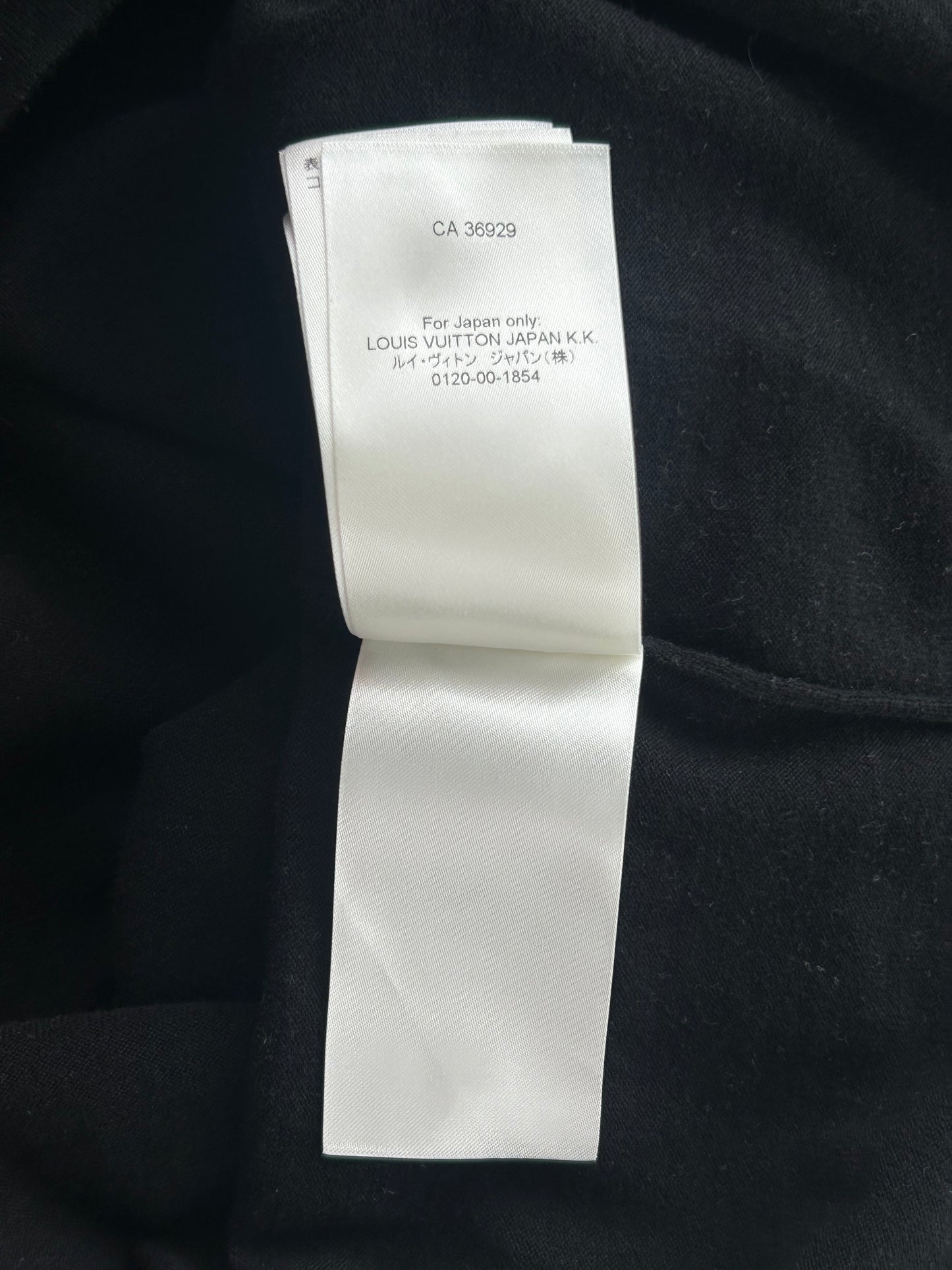 Louis Vuitton Black & White Signature Knit T-Shirt