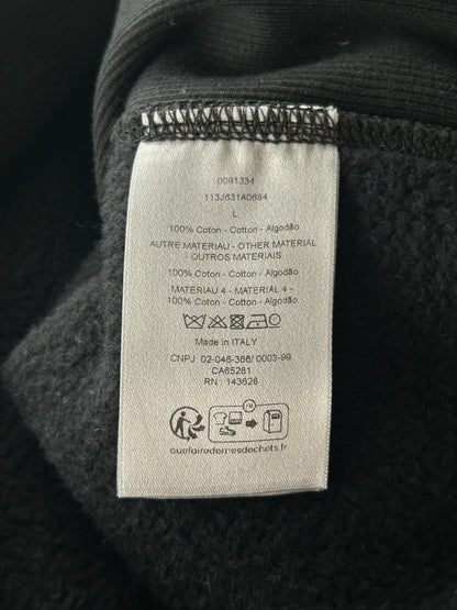 Dior Black Oblique Towel Hoodie