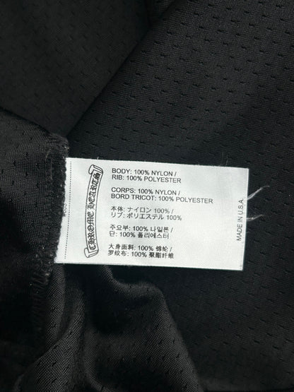 Chrome Hearts Black & White Floral Nylon Mesh Longsleeve Jersey