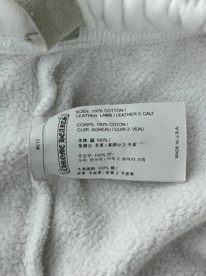 Chrome Hearts White Cross Patch Sweatpants