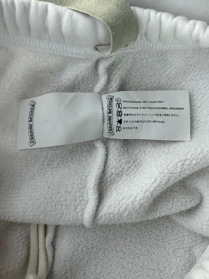 Chrome Hearts White Cross Patch Sweatpants