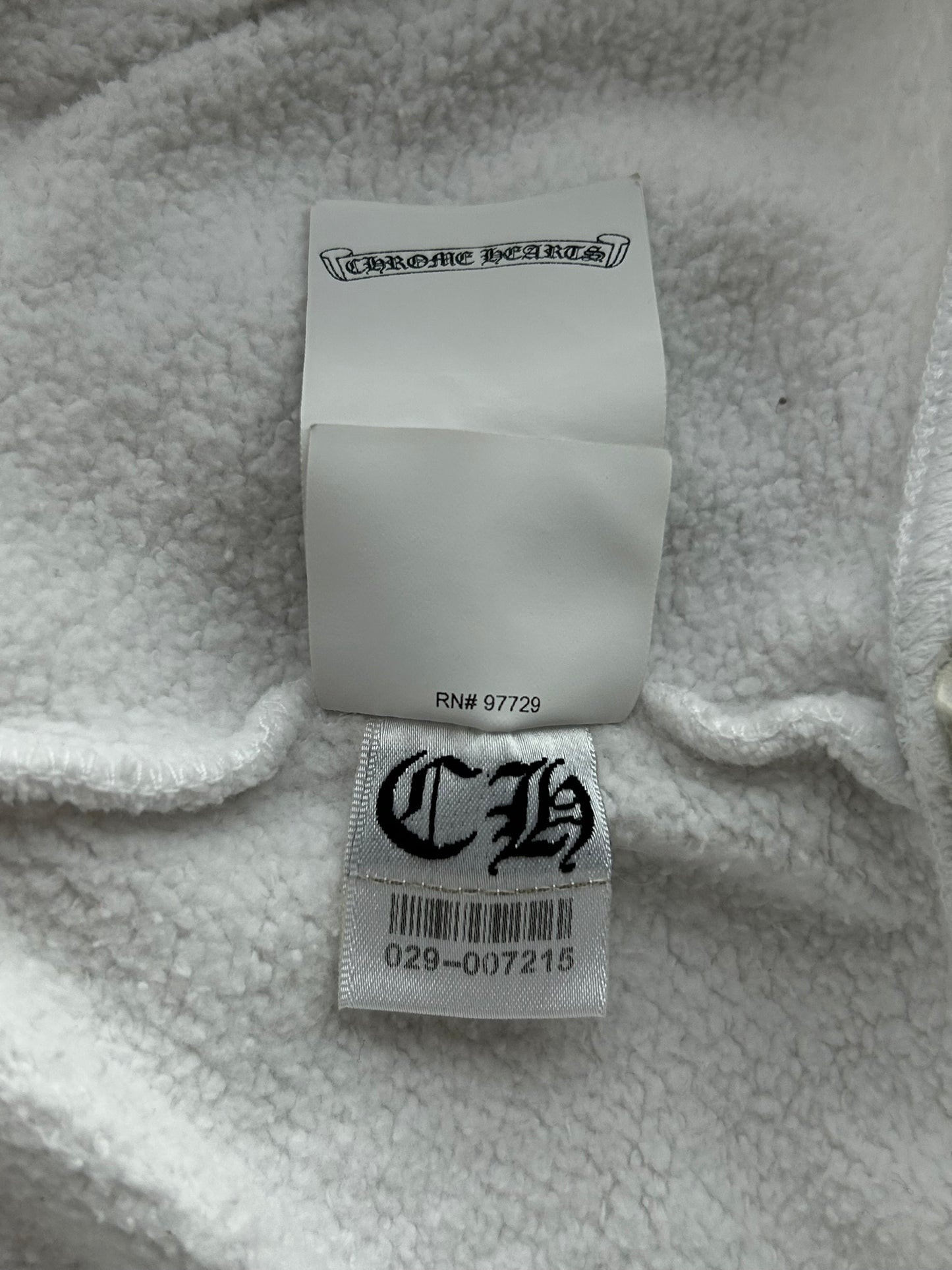 Chrome Hearts White Cross Patch Sweatpants