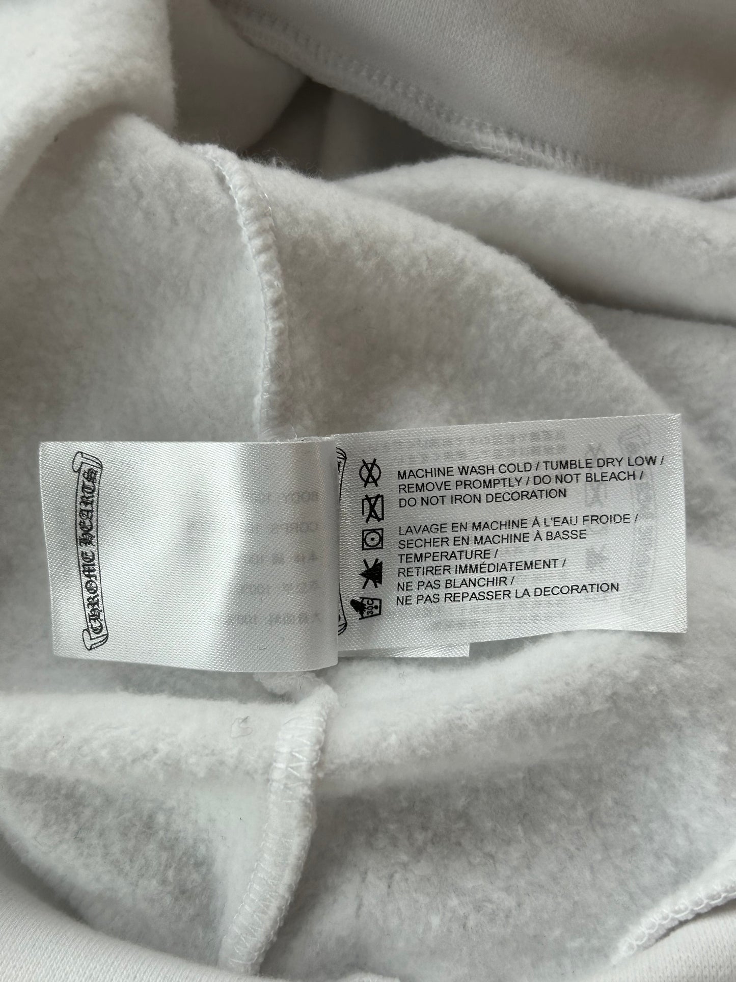 Chrome Hearts White & Blue Rolling Stones Hoodie