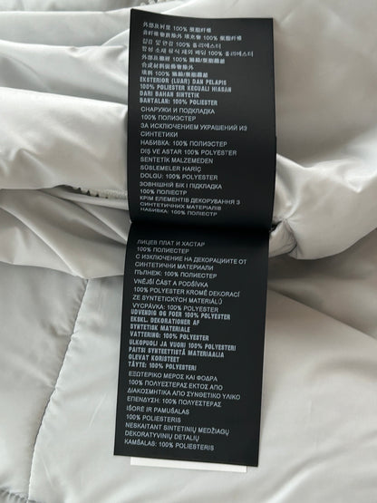 Prada White & Red Linnea Rossa Puffer Jacket