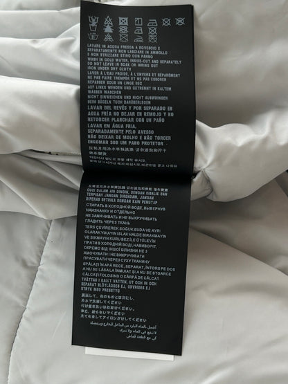 Prada White & Red Linnea Rossa Puffer Jacket