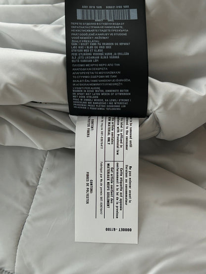 Prada White & Red Linnea Rossa Puffer Jacket