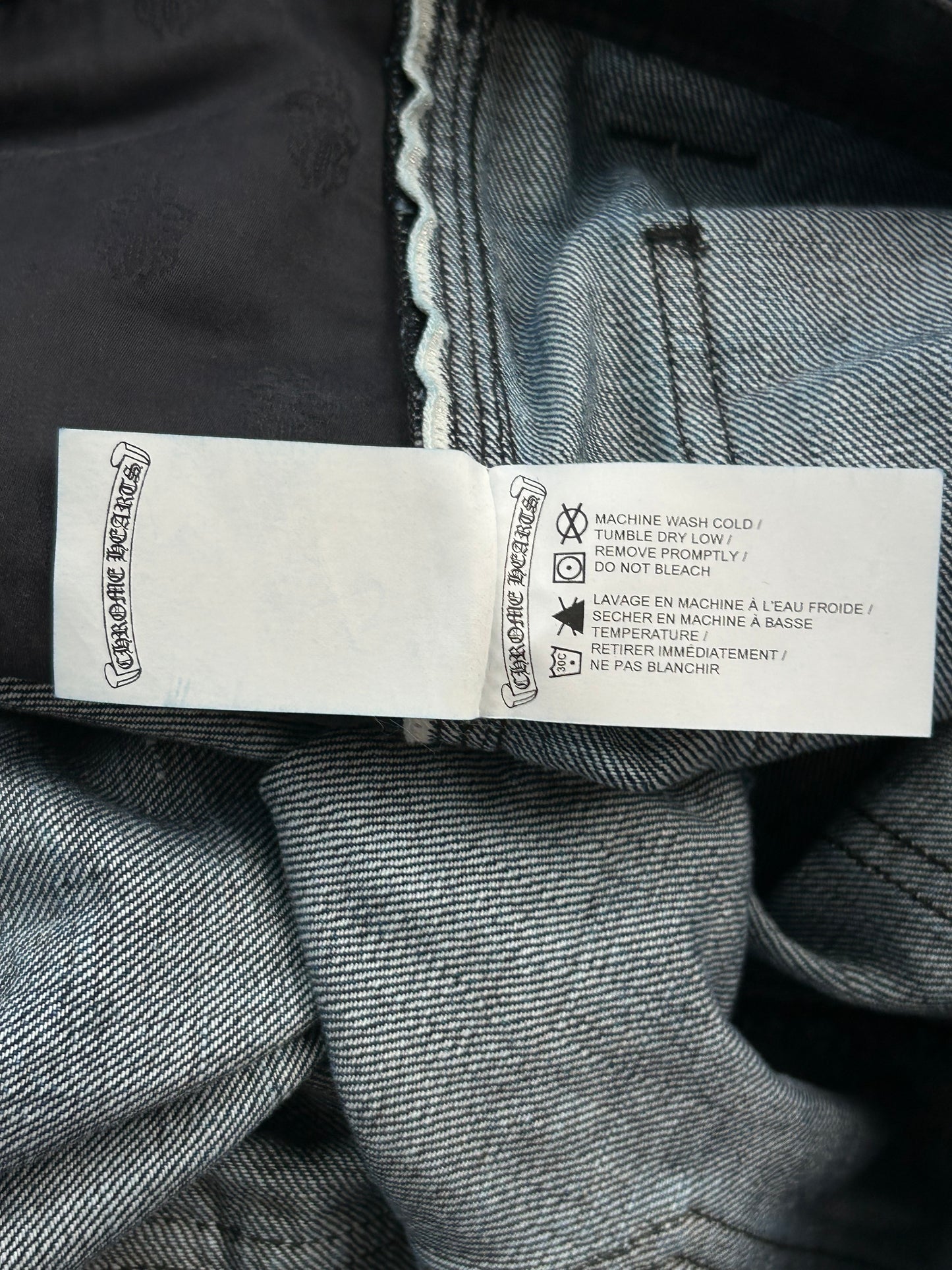 Chrome Hearts Blue Carpenter Pants