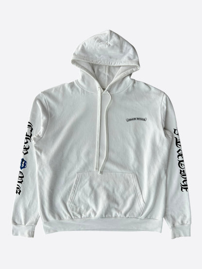 Chrome Hearts White & Blue Rolling Stones Hoodie