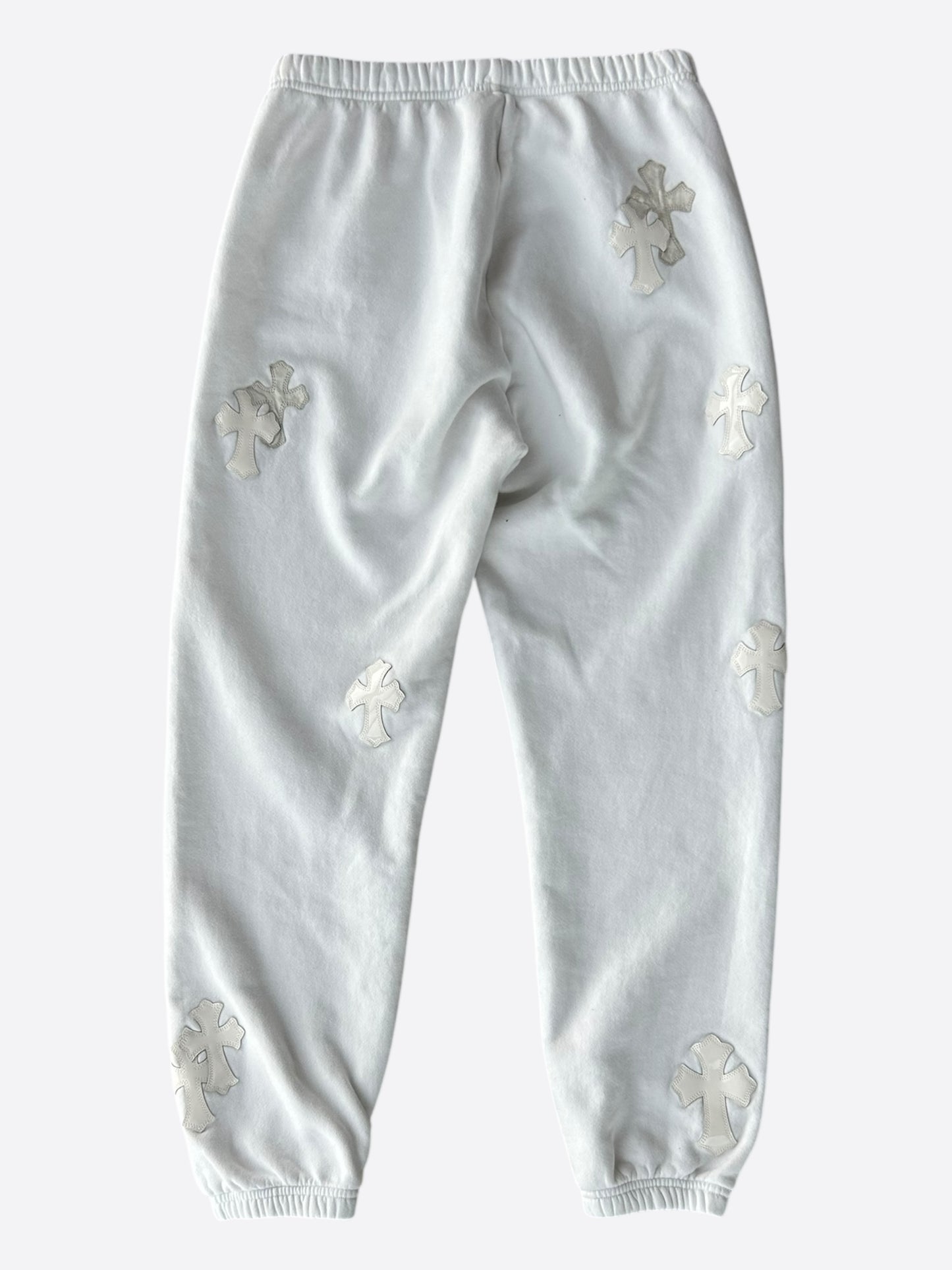 Chrome Hearts White Cross Patch Sweatpants