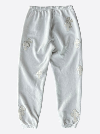 Chrome Hearts White Cross Patch Sweatpants