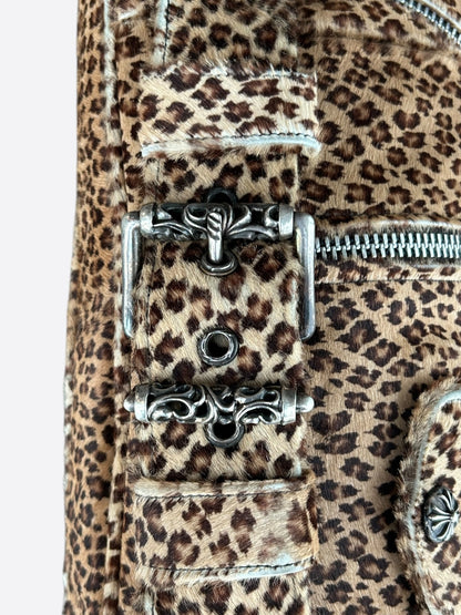 Chrome Hearts Cheetah JJ Dean Bag