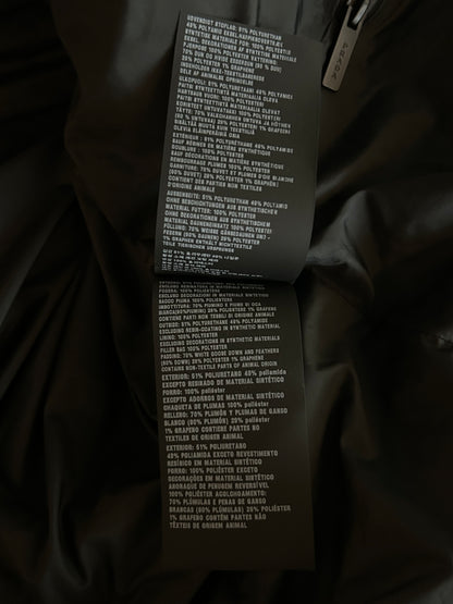 Prada Black & Red Linnea Rosse Puffer Jacket