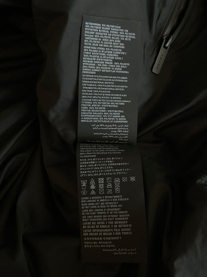 Prada Black & Red Linnea Rosse Puffer Jacket