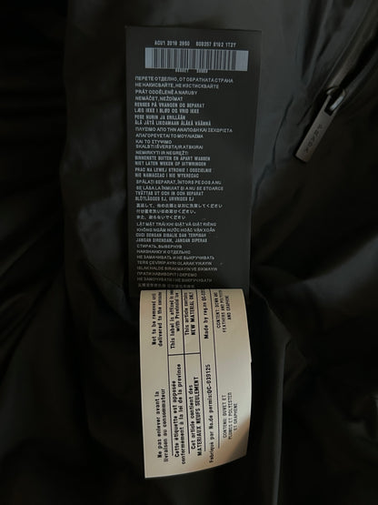 Prada Black & Red Linnea Rosse Puffer Jacket