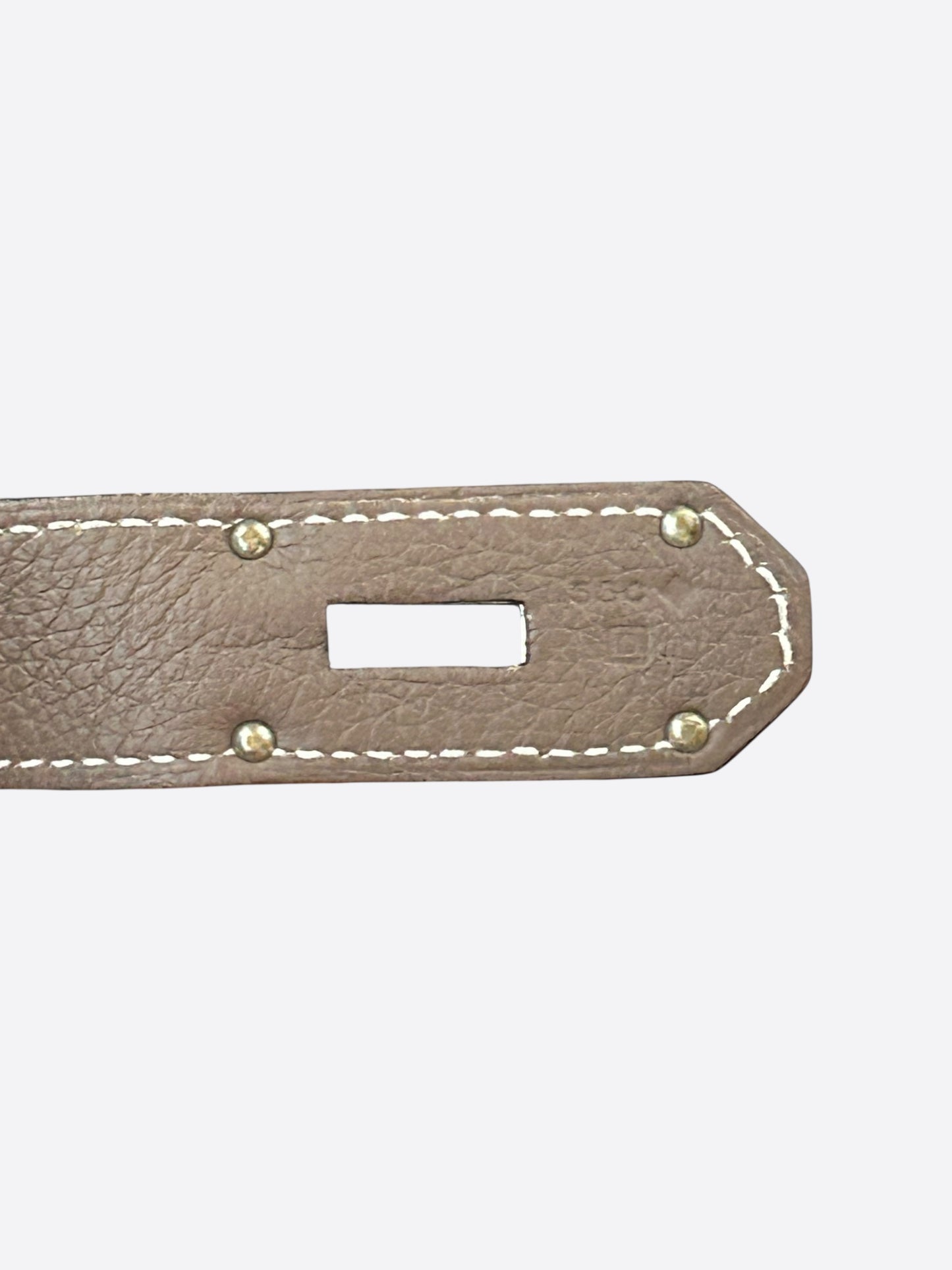 Hermes Etoupe Togo & Palladium Hardware HAC Birkin 50