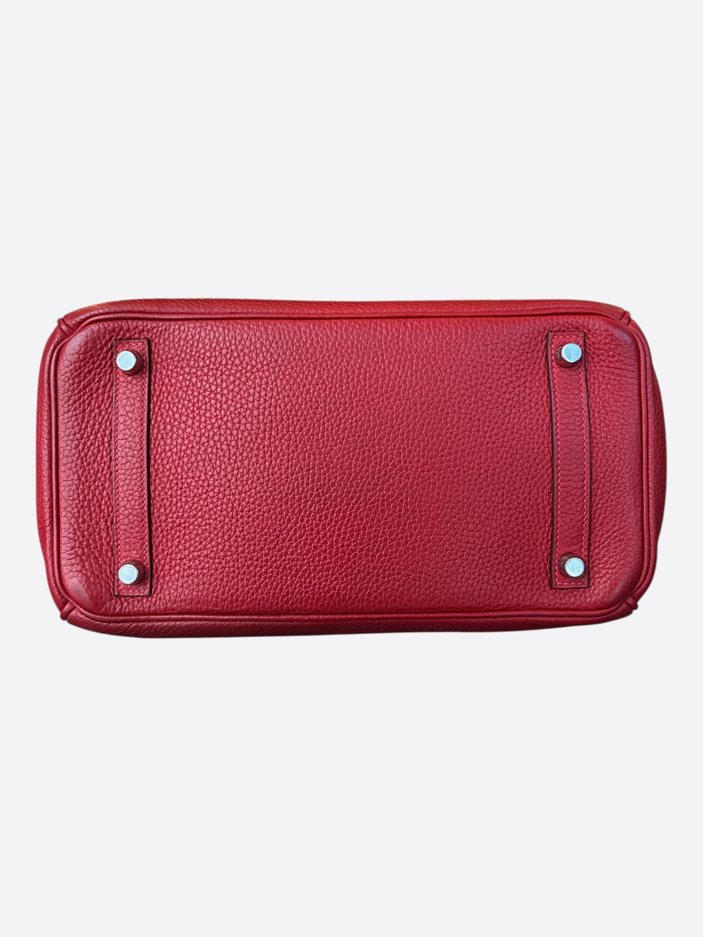 Hermes Rouge Casaque Togo & Palladium Hardware Birkin 30