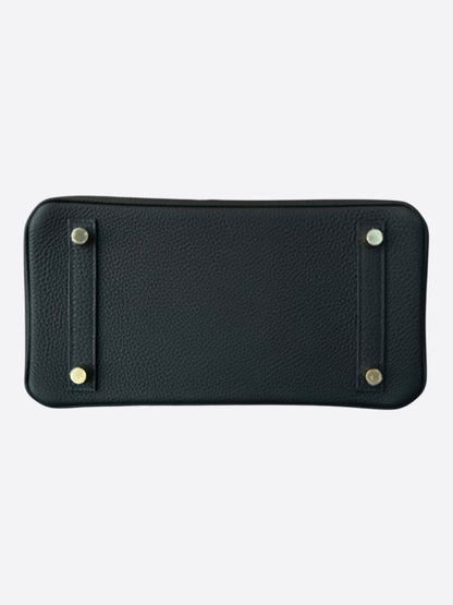 Hermes Black Togo & Gold Hardware Birkin 25