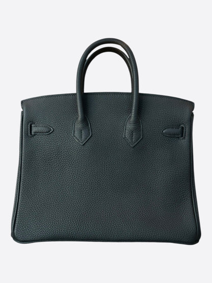 Hermes Black Togo & Gold Hardware Birkin 25