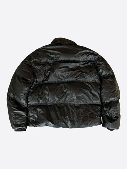 Prada Black & Red Linnea Rosse Puffer Jacket