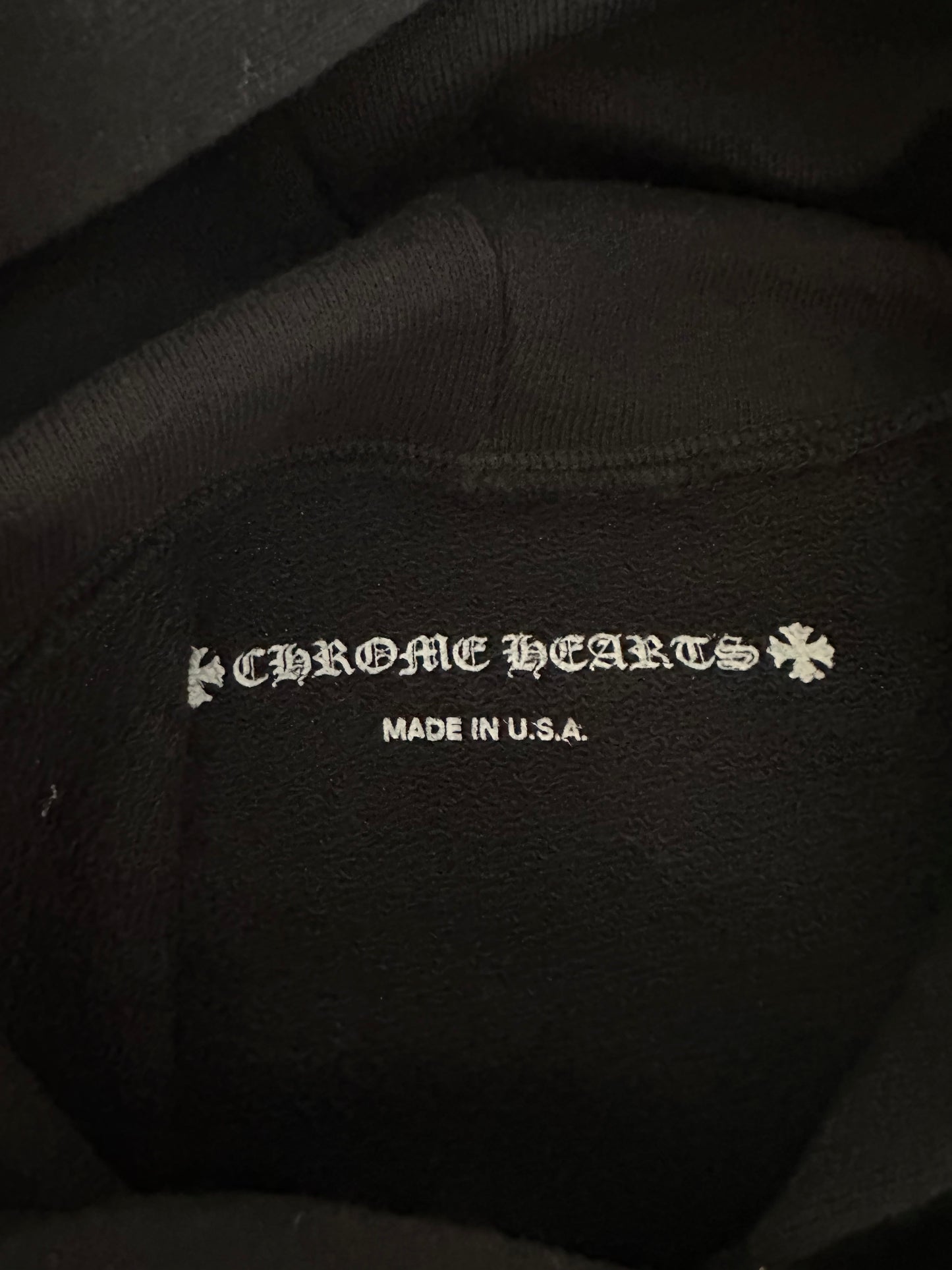 Chrome Hearts Matty Boy Black Chomper Hoodie