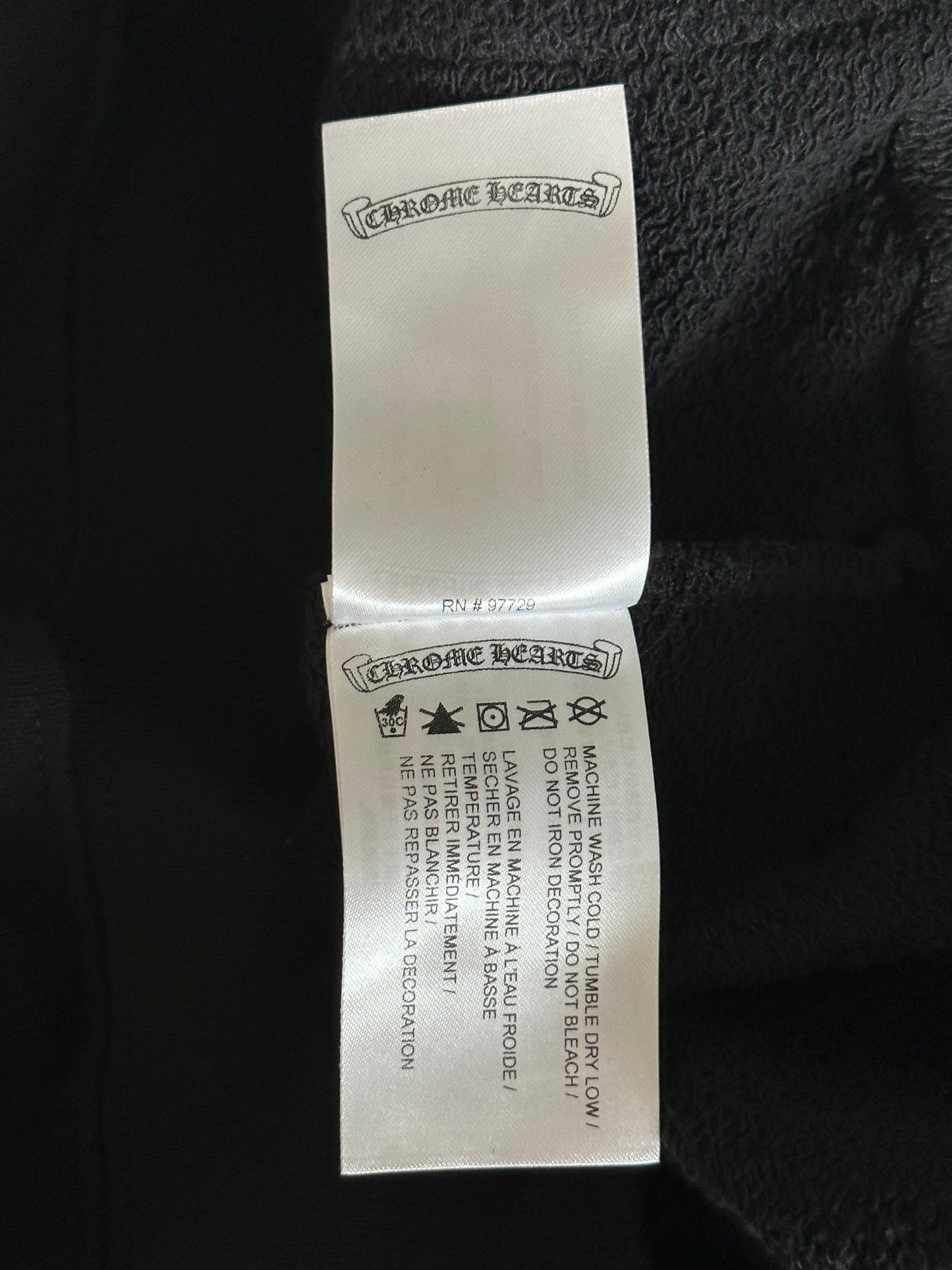 Chrome Hearts Matty Boy Black Chomper Hoodie