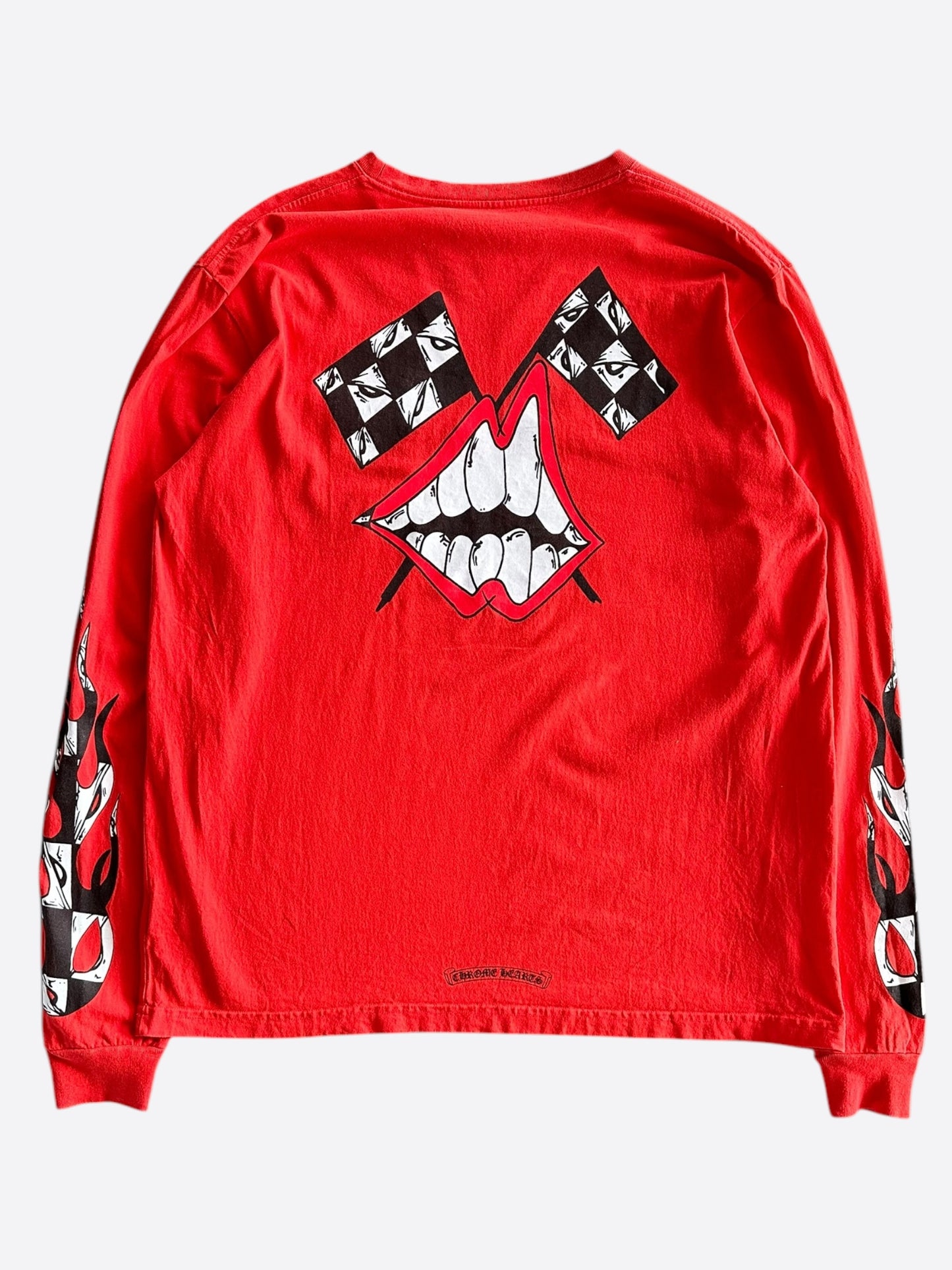 Chrome Hearts Matty Boy Red Stay Fast Longsleeve T-Shirt