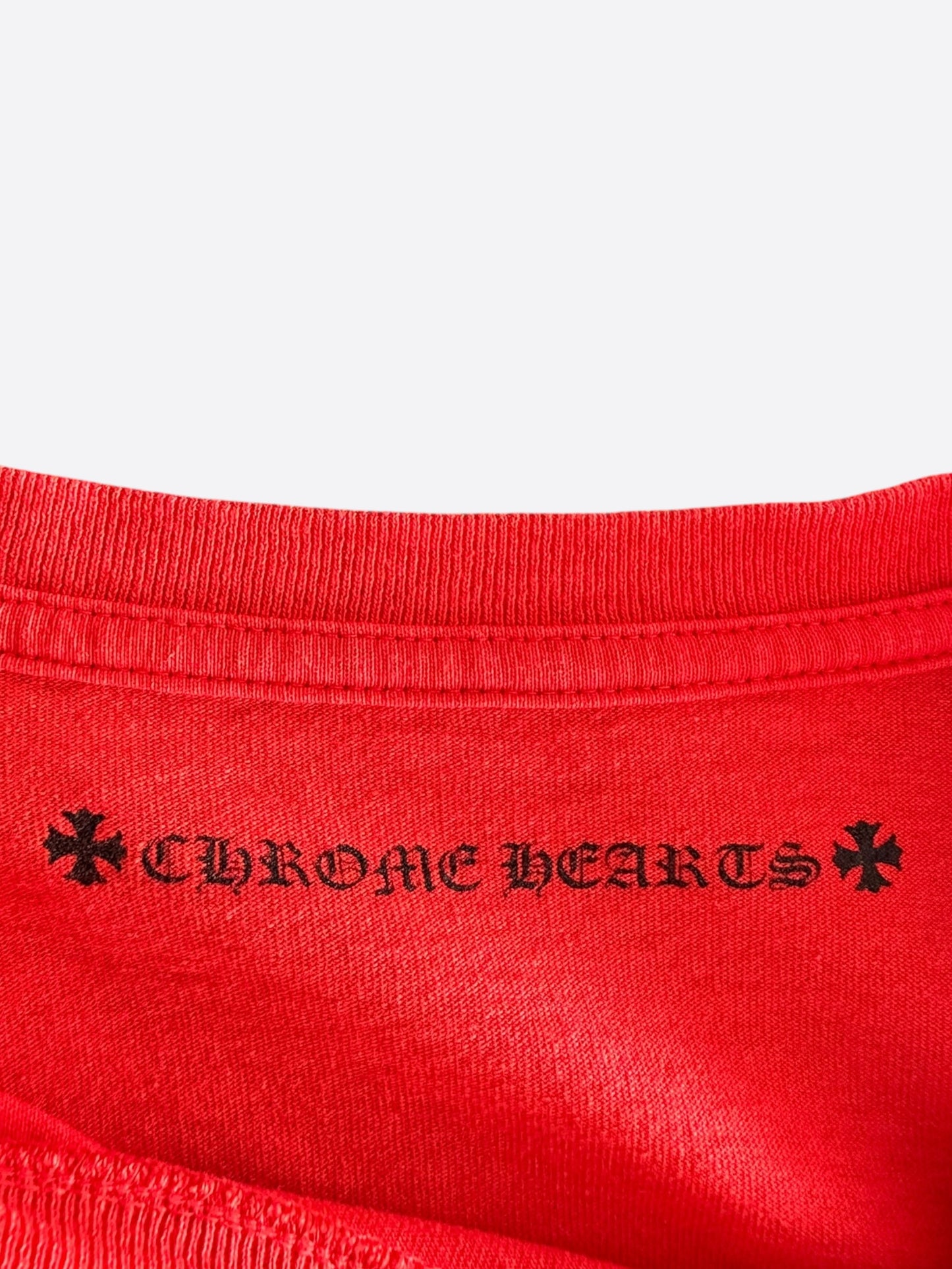 Chrome Hearts Matty Boy Red Stay Fast Longsleeve T-Shirt