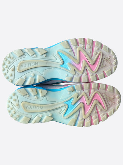 Louis Vuitton Blue & Pink Tatic Sneakers