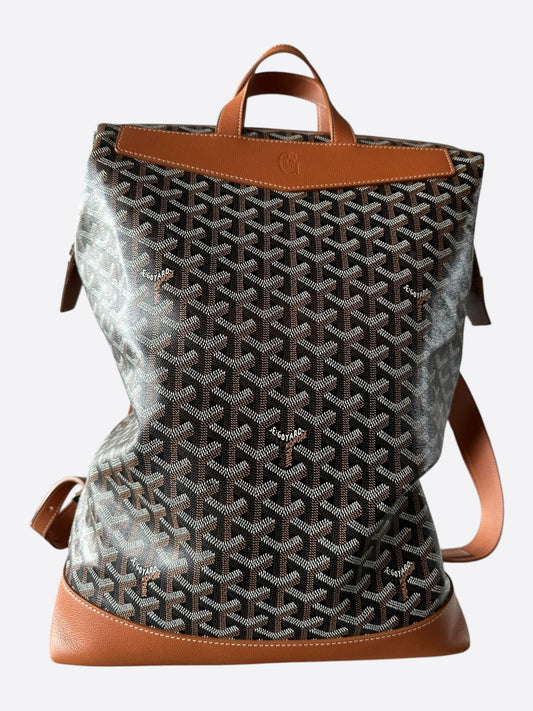 Goyard Black & Brown Cisalpin Backpack